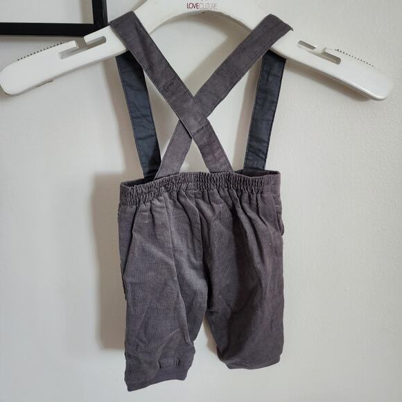 New janie and jack baby suspender overalls 0-3 months - Picture 4 of 4